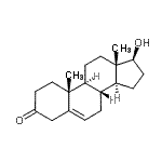 CAS#: 571-25-5, (17beta)-17-Hydroxyandrost-5-En-3-One