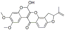 CAS#: 57103-58-9, 1,2-Dihydro-12-Hydroxy-8,9-Dimethoxy-2-(1-Methylethenyl)[1]Benzopyrano[3,4-b]Furo[2,3-H][1]Benzopyran-6(12H)-One