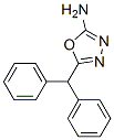 CAS 登录号：5711-75-1， 5-(二苯基甲基)-1,3,4-恶二唑-2-胺
