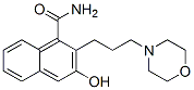 CAS 登录号：57133-25-2， 3-羟基-2-[3-(吗啉基)丙基]萘-1-甲酰胺