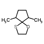 CAS#: 57156-88-4, 6,9-Dimethyl-1-Oxa-4-Thiaspiro[4.4]Nonane