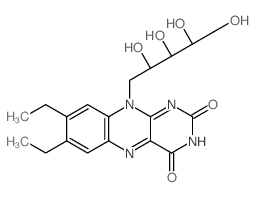 CAS 登录号：5720-12-7， 7,8-二乙基黄素