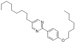 CAS 登录号：57202-57-0， 2-(4-庚氧基苯基)-5-壬基嘧啶