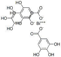 CAS 登录号：57206-57-2， 没食子酸铋(3+)