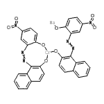 CAS#: 57206-81-2, Sodium [1-{[2-(hydroxy-kappaO)-5-nitrophenyl]diazenyl}-2-naphtholato(2-)-kappaO]{1-[(2-hydroxy-5-nitrophenyl)diazenyl]-2-naphtholato(2-)-kappaO}chromate(1-)