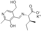 CAS 登录号：57212-58-5， 吡哆-L-异亮氨酸钾盐