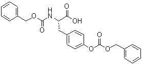 CAS#: 57228-29-2, (2S)-2-Benzyloxycarbonylamino-3-(4-Benzyloxycarbonyloxyphenyl)Propanoic Acid