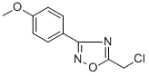 CAS#: 57238-76-3, 5-(Chloromethyl)-3-(4-Methoxyphenyl)-1,2,4-Oxadiazole