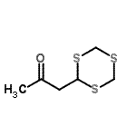 CAS#: 57274-65-4, 1-(1,3,5-Trithian-2-Yl)Acetone