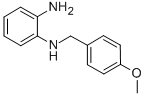 CAS 登录号：5729-16-8， N-(4-甲氧基苄基)苯-1,2-二胺