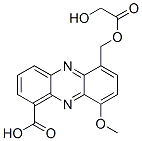 CAS#: 573-84-2, 6-[(Hydroxyacetoxy)Methyl]-9-Methoxy-1-Phenazinecarboxylic Acid