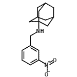 CAS 登录号：57304-72-0， N-(3-硝基苄基)-1-金刚烷胺