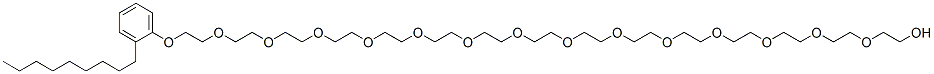 CAS#: 57321-10-5, 44-(Nonylphenoxy)-3,6,9,12,15,18,21,24,27,30,33,36,39,42-Tetradecaoxatetratetracontanol