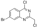 CAS 登录号：573681-19-3， 7-溴-4-氯-2-(氯甲基)喹唑啉