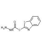 CAS#: 57392-05-9, S-1,3-Benzothiazol-2-Yl Hydrazinecarbothioate