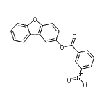 CAS 登录号：573966-55-9， 二苯并[b,d]呋喃-2-基3-硝基苯甲酸酯