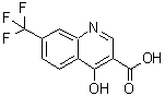 CAS 登录号：574-92-5， 4-羟基-7-三氟甲基-3-喹啉羧酸
