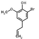 CAS#: 5746-37-2, 4-Allyl-2-Bromo-6-Methoxyphenol