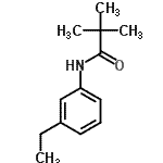 CAS#: 574720-81-3, N-(3-Ethylphenyl)-2,2-Dimethylpropanamide