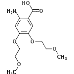 CAS#: 574738-66-2, 2-Amino-4,5-Bis(2-Methoxyethoxy)Benzoic Acid