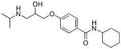 CAS#: 57494-87-8, N-Cyclohexyl-4-[2-Hydroxy-3-[(1-Methylethyl)Amino]Propoxy]Benzamide