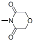 CAS 登录号：57503-67-0， 4-甲基-3,5-吗啉二酮