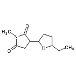 CAS#: 575115-02-5, 3-(5-Ethyltetrahydro-2-Furanyl)-1-Methyl-2,5-Pyrrolidinedione
