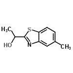 CAS#: 57527-88-5, 1-(5-Methyl-1,3-Benzothiazol-2-Yl)Ethanol