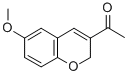 CAS 登录号：57543-56-3， 1-(6-甲氧基-2H-苯并吡喃-3-基)乙烷-1-酮