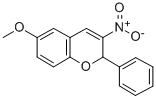 CAS#: 57543-88-1, 6-Methoxy-3-Nitro-2-Phenyl-2H-1-Benzopyran