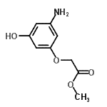 CAS#: 575474-39-4, Methyl 2-(3-Amino-5-Hydroxy-Phenoxy)Acetate