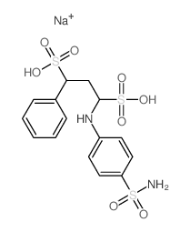 CAS#: 576-97-6, 1-[[4-(Aminosulfonyl)phenyl]amino]-3-phenyl-1,3-Propanedisulfonic acid disodium salt