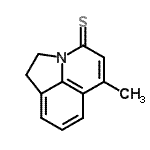 CAS#: 57625-46-4, 6-Methyl-1,2-Dihydro-4H-Pyrrolo[3,2,1-Ij]Quinoline-4-Thione