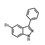 CAS#: 57639-16-4, 5-Bromo-3-Phenyl-1H-Indazole