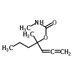CAS#: 57649-55-5, 4-Methyl-1,2-Heptadien-4-Yl Methylcarbamate