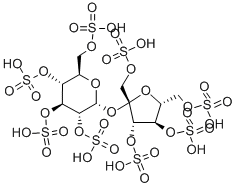 CAS#: 57680-56-5, [(2S,3R,4S,5R,6R)-2-[(2S,3S,4R,5R)-3,4-Disulfooxy-2,5-Bis(Sulfooxymethyl)Oxolan-2-Yl]-6-(Hydroxymethyl)-3,4,5-Trisulfooxyoxan-2-Yl] Hydrogen Sulfate