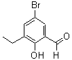 CAS 登录号：57704-12-8， 5-溴-3-乙基水杨醛