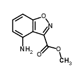 CAS 登录号：57764-44-0， 甲基4-氨基-1,2-苯并恶唑-3-羧酸酯