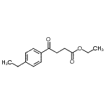 CAS#: 57821-79-1, Ethyl 4-(4-Ethylphenyl)-4-Oxobutanoate