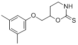 CAS#: 57841-38-0, 3,4,5,6-Tetrahydro-6-(3,5-Xylyloxymethyl)-2H-1,3-Oxazine-2-Thione