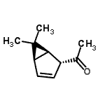CAS#: 57906-14-6, 1-[(1R,2R,5R)-6,6-Dimethylbicyclo[3.1.0]Hex-3-En-2-Yl]Ethanone