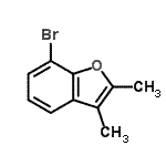 CAS 登录号：5791-90-2， 7-溴-2,3-二甲基-1-苯并呋喃