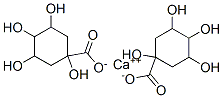 CAS 登录号：5793-87-3， 二(1,3,4,5-四羟基环己烷甲酸)钙