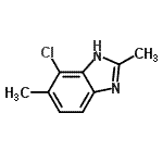 CAS#: 579515-42-7, 4-Chloro-2,5-Dimethyl-1H-Benzimidazole