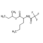 CAS#: 57983-76-3, Sec-Butyl N-(Trifluoroacetyl)Norleucinate