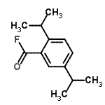CAS 登录号：57988-34-8， 2,5-二异丙基苯甲酰基氟化物