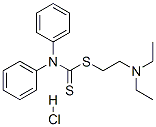 CAS#: 58-13-9, S-[2-(Diethylamino)Ethyl] Diphenyldithiocarbamate Monohydrochloride