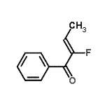 CAS 登录号：58089-74-0， (2Z)-2-氟-1-苯基-2-丁烯-1-酮