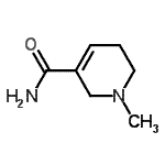 CAS#: 5809-87-0, 1-Methyl-1,2,5,6-Tetrahydro-3-Pyridinecarboxamide