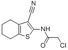 CAS#: 58125-40-9, 2-Chloro-N-(3-Cyano-4,5,6,7-Tetrahydro-1-Benzothiophen-2-Yl)Acetamide